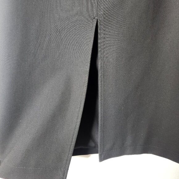 J Crew Pencil Midi Skirt Four Season Stretch Size 14 Black Carreman - Picture 4 of 9